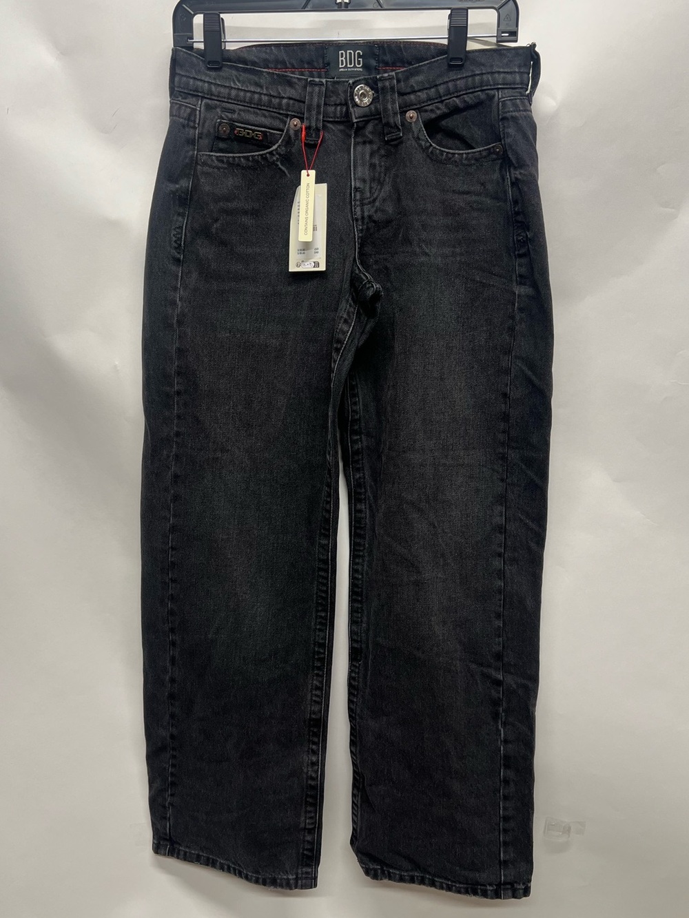 BDG Urban Outfitters Women’s 24W 32L Kayla Lowrider Jeans Black NWT - Picture 2 of 9
